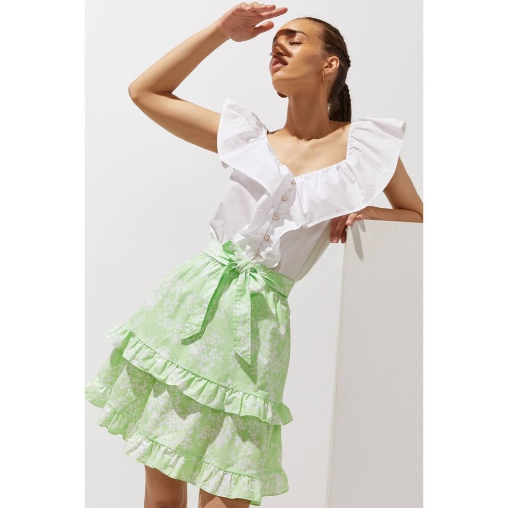 Anthropologie Peter Som Persephone Mini Skirt
